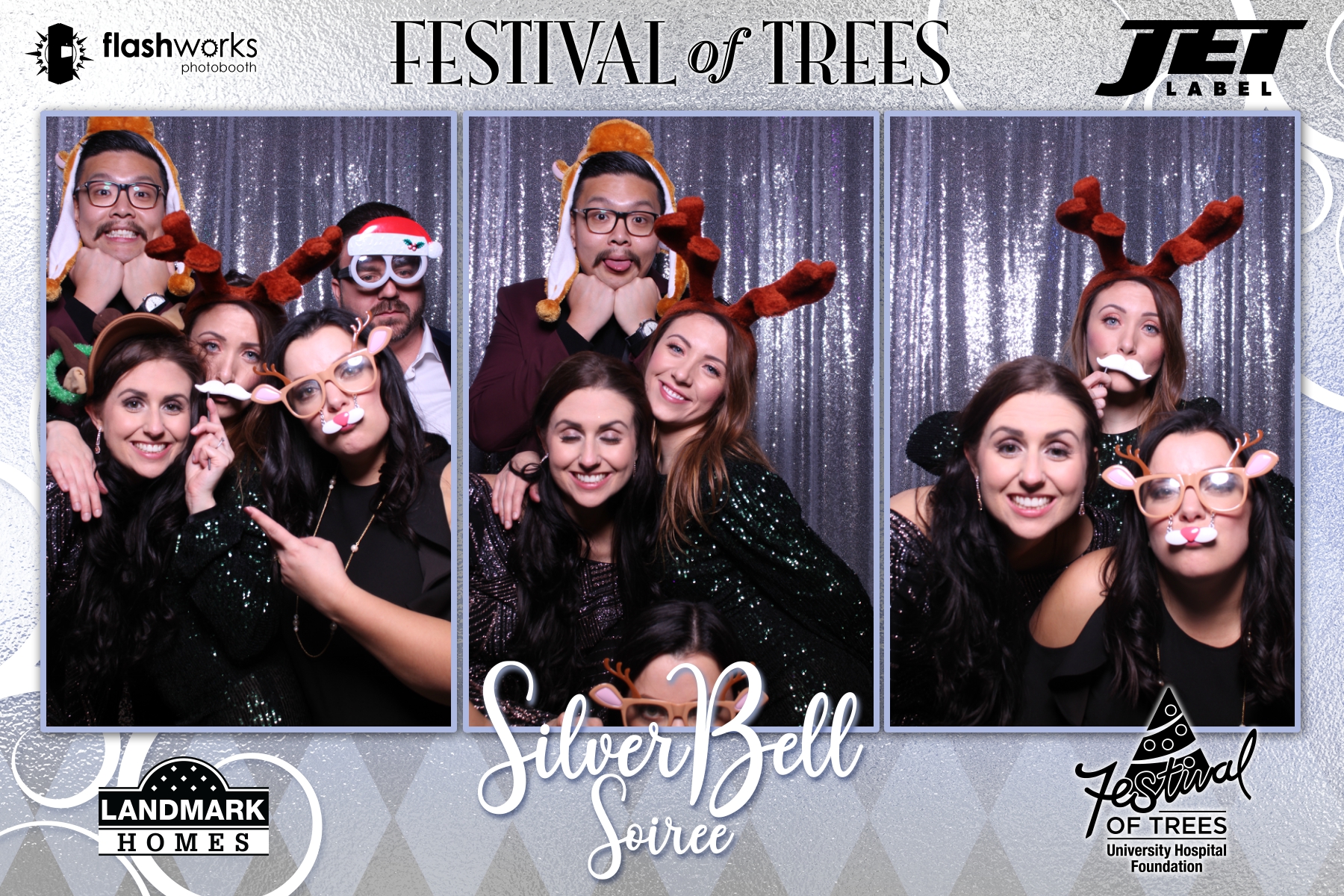 Festival of Trees Silver Bell Soiree - Photos and GIFs | View more photos from the event at gallery.flashworksphotobooth.com/u/FlashworksPhotoboothInc/Festival-of-Trees-Silver-Bell-Soiree-Photos-and-GIFs